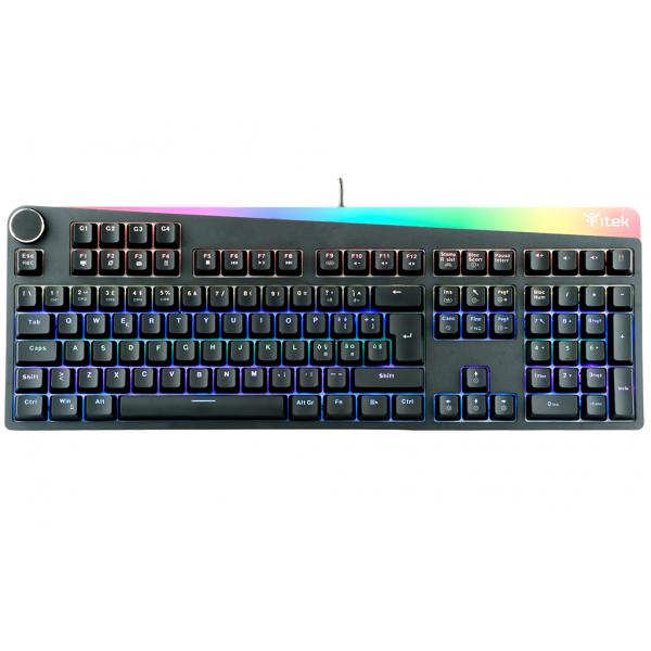 Tastiera Itek Gaming X31 - Meccanica - RGB - Blue Switch - Software - Compatta - Usb