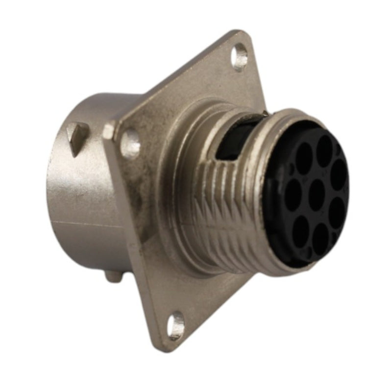 Connettore femmina circolare da pannello 8 vie size 12 Amphenol