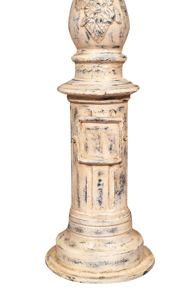 Biscottini Colonna in ghisa finitura anticata Molto Robusta, stabile Offerta Speciale