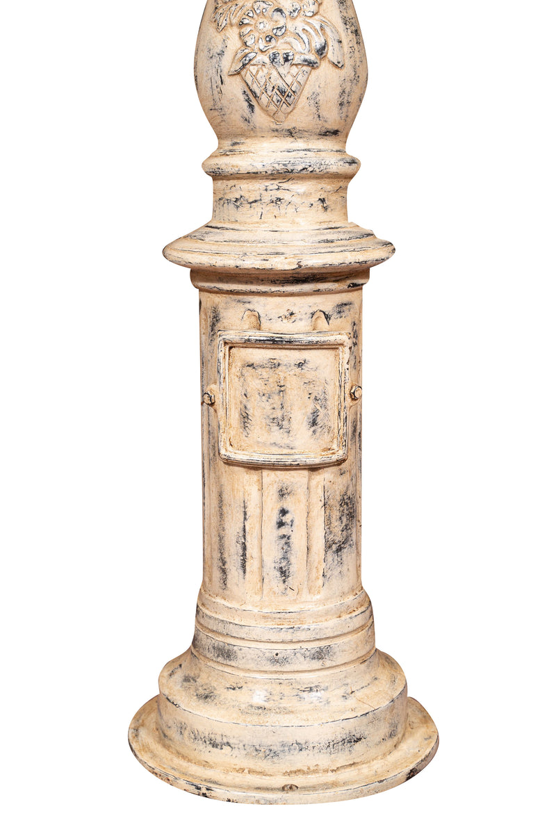 Biscottini Colonna in ghisa finitura anticata Molto Robusta, stabile Offerta Speciale