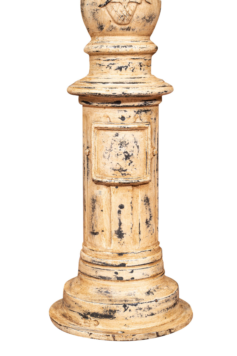 Biscottini Colonna in ghisa finitura anticata Molto Robusta, stabile Offerta Speciale