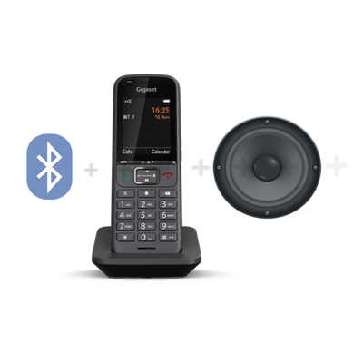 Gigaset S700H PRO Telefono DECT Identificatore di chiamata Antracite