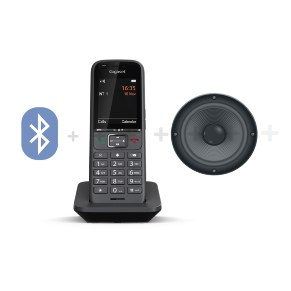 Gigaset S700H PRO Telefono DECT Identificatore di chiamata Antracite