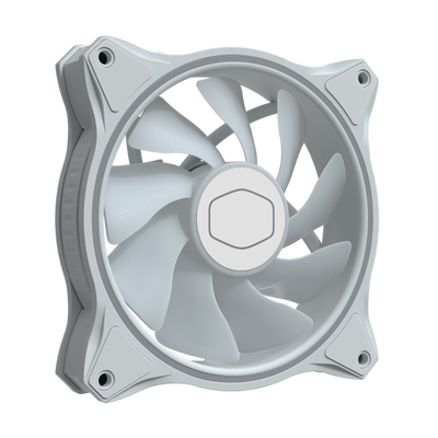 COOLER MASTER DISSIPATORE MASTERFAN MF120 HALO 3IN1 WHITE EDITION 120X120X25 VENTOLA CABINET - COOLE