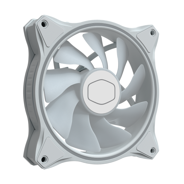 COOLER MASTER DISSIPATORE MASTERFAN MF120 HALO 3IN1 WHITE EDITION 120X120X25 VENTOLA CABINET - COOLE