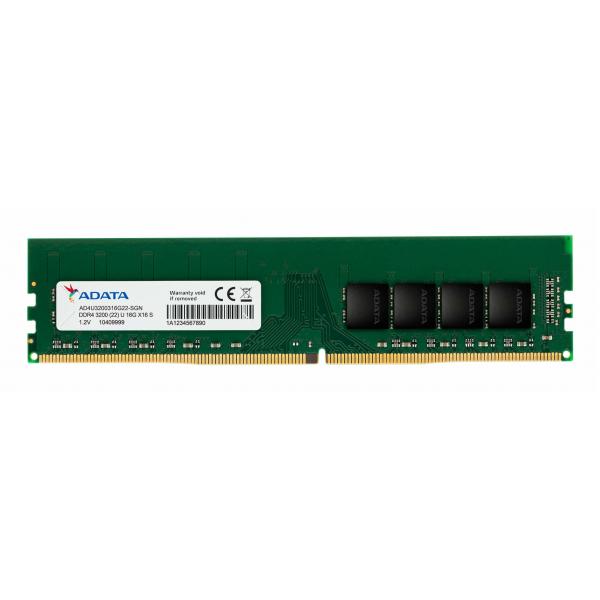 ADATA RAM DIMM 16GB DDR4 (1x16Gb) 3200Mhz CL22 1,2V