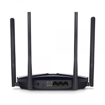 Router Wireless Mercusys MR70X AX1800 - 4x antenne - protocollo Wifi IEEE 802.11a/b/g/n/ac/ax - switch a 3 porte - GigE, 802.11ax - Dual Band