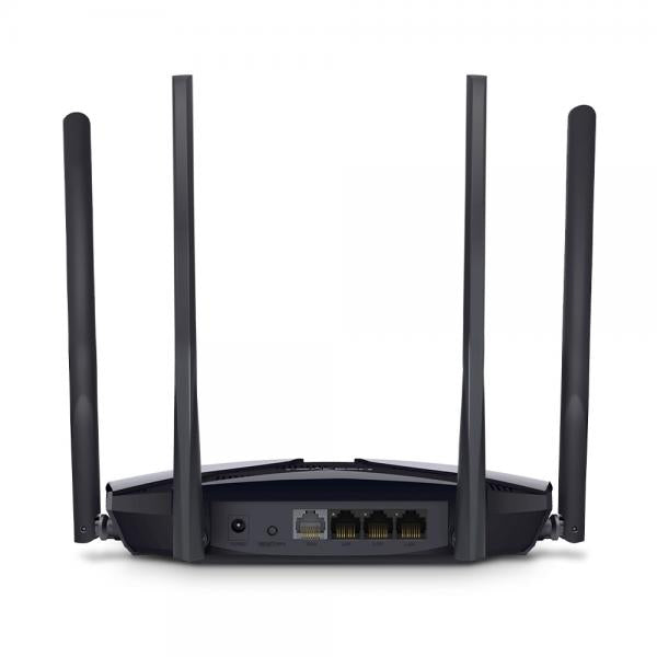 Router Wireless Mercusys MR70X AX1800 - 4x antenne - protocollo Wifi IEEE 802.11a/b/g/n/ac/ax - switch a 3 porte - GigE, 802.11ax - Dual Band