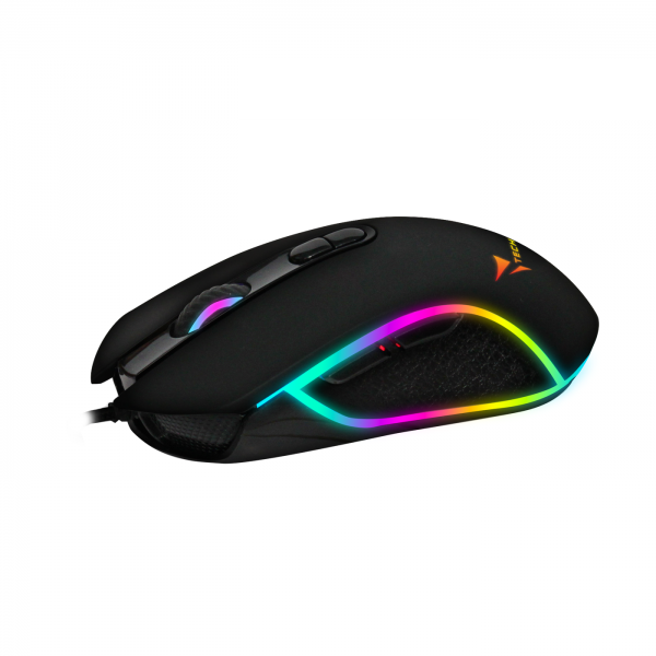Techmade Mouse Gaming Usb Led Light 2400dpi Nero Tm-pg-64