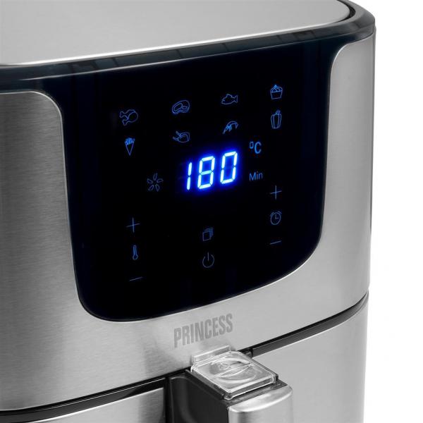 Princess Friggitrice Ad Aria Aerofryer Xxl 5,5lt 1700w Nero/inox