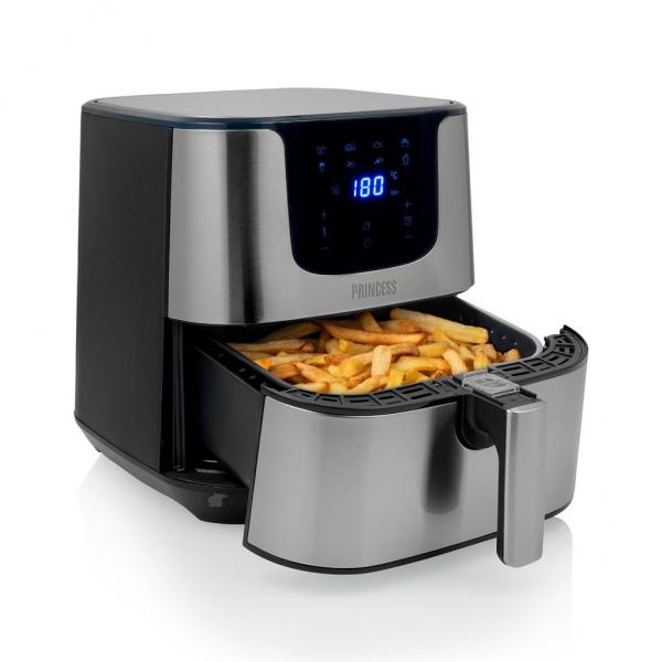 Princess Friggitrice Ad Aria Aerofryer Xxl 5,5lt 1700w Nero/inox