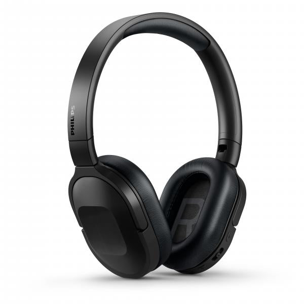 Philips 6500 Series Tah6506bK-00 Cuffie Wireless Con Microfono Compatibile Con 2 Dispositivi Bluetooth Tempo Di Riproduzione 30h Nero