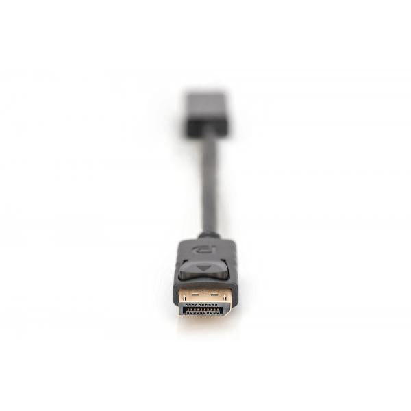 Cavo Adattatore Displayport Connettori Dp Maschio - Hdmi Femmina - Cm. 15 - Doppia Schermatura
