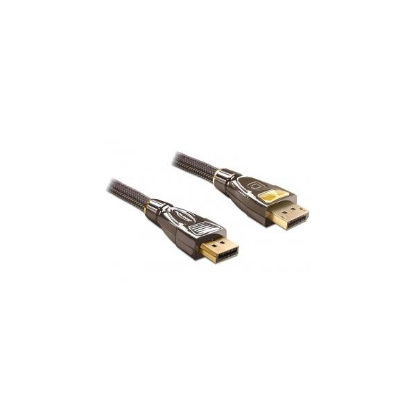 DeLOCK 82773 cavo DisplayPort 5 m Antracite