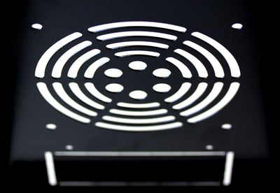 Armadio Rack 10'' a muro 6 unità Nero