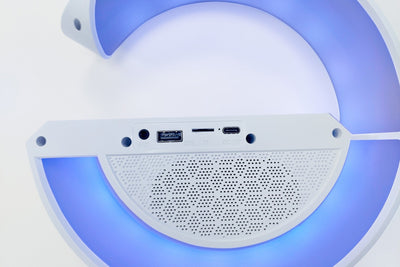 Altoparlante Bluetooth v5.3 con Luce LED e Ricarica Wireless, TX-264