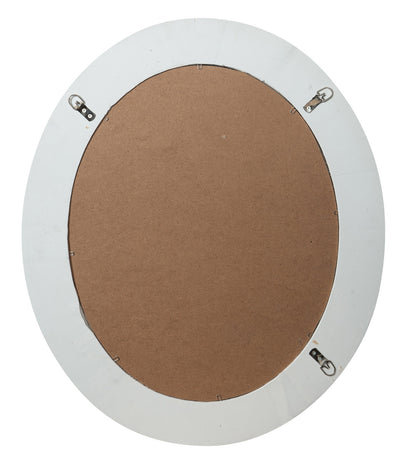 Biscottini Specchiera da appendere verticale/orizzontale L54xPR4xH64 cm. finitura bianco anticato