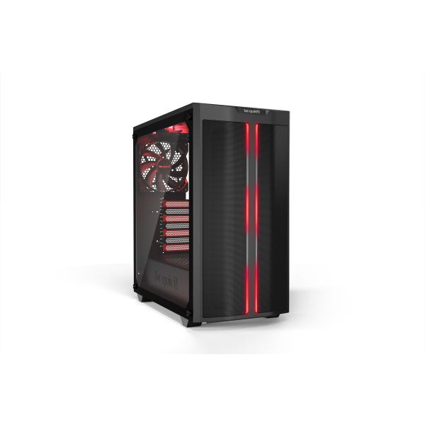 be quiet! Pure Base 500DX Midi Tower Nero, Rosso