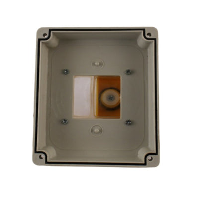 Cassetta salvamotore con pulsante a fungo con blocco IP67 Aleyay