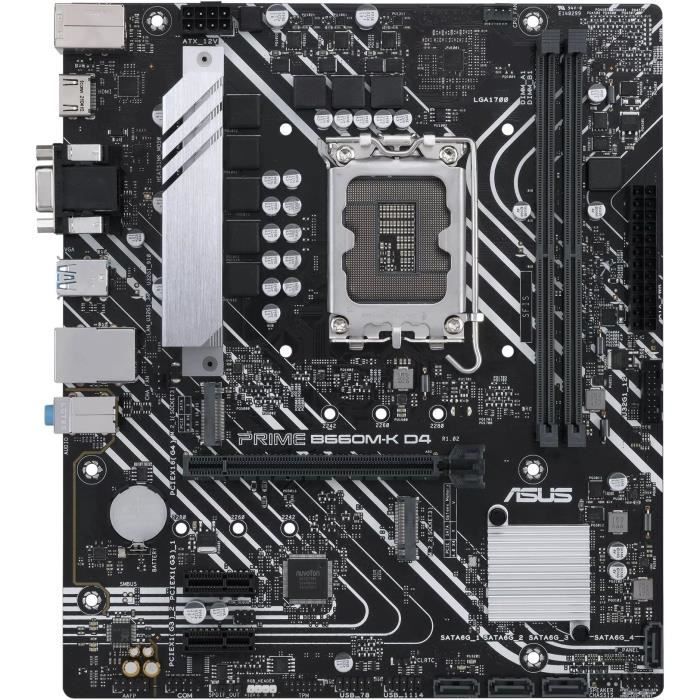 Scheda madre - ASUS - PRIME B660M-K D4 - (90MB1950-M0EAY0)