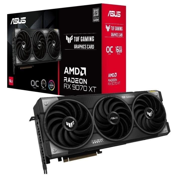 Scheda grafica - ASUS - TUF-RX9070XT-O16G-GAMING