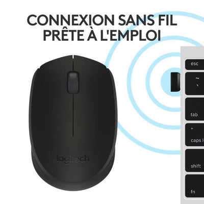 Mouse wireless LOGITECH M171 nero