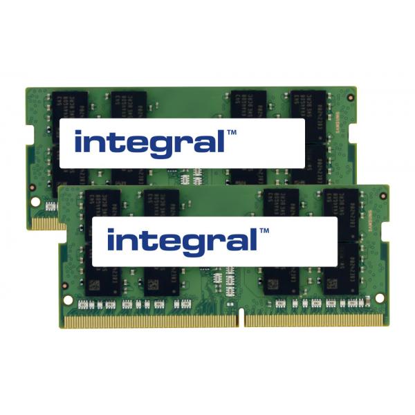 Integral CT2K8G4SFRA32A-IN memoria 16 GB 2 x 8 GB DDR4 (16GB [2x8GB] LAPTOP RAM KIT DDR4 3200MHZ PC4-25600 UNBUFFERED NON-ECC SODIMM 1.2V 1GX8 CL22 INTEGRAL)