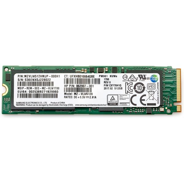 Compatible HP 512GB PCIe 4x4 NVMe TLC SSD
