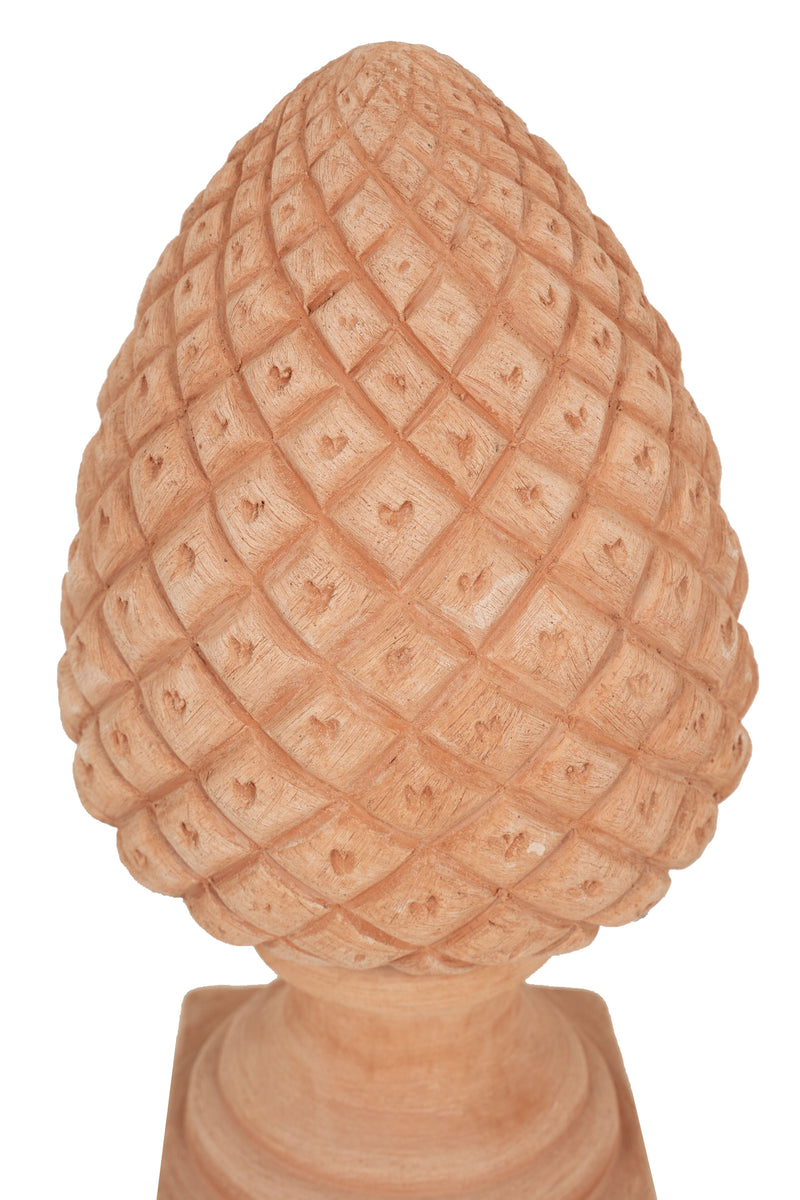 Biscottini Pigna in terracotta toscana 100% Made in Italy interamente Lavorata a Mano