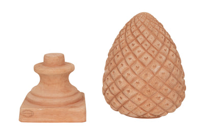 Biscottini Pigna in terracotta toscana 100% Made in Italy interamente Lavorata a Mano