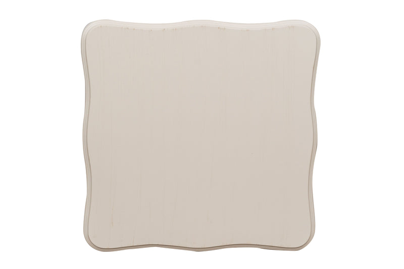 Biscottini TAVOLO PANCHETTO IN FINITURA BIANCA ANTICATA MADE IN ITALY dimensioni lunghezza