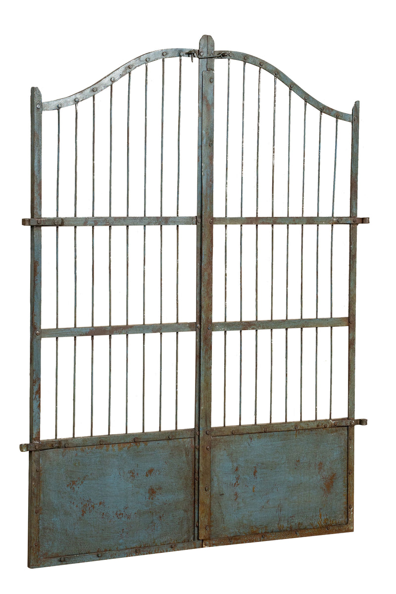 Biscottini Cancello in ferro finitura anticata Molto solido robusto Offerta Speciale