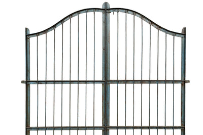 Biscottini Cancello in ferro finitura anticata Molto solido robusto Offerta Speciale