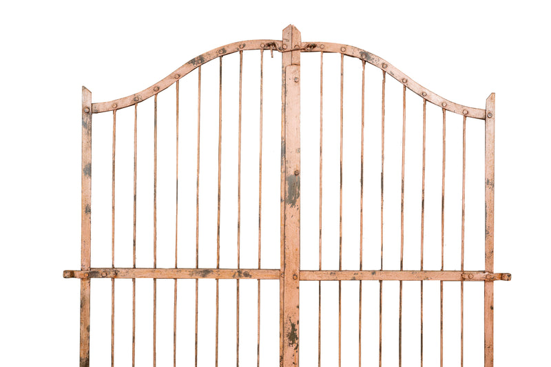 Biscottini Cancello in ferro finitura anticata Molto solido robusto Offerta Speciale