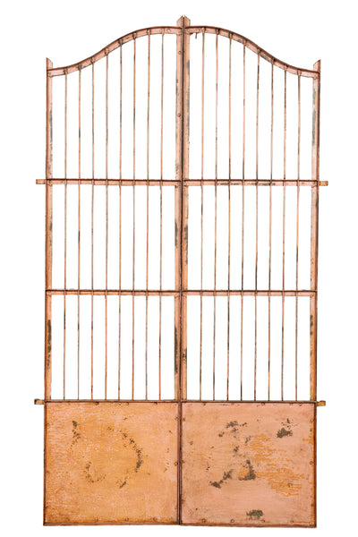 Biscottini Cancello in ferro finitura anticata Molto solido robusto Offerta Speciale