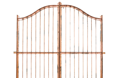 Biscottini Cancello in ferro finitura anticata Molto solido robusto Offerta Speciale