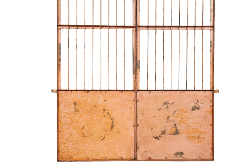 Biscottini Cancello in ferro finitura anticata Molto solido robusto Offerta Speciale