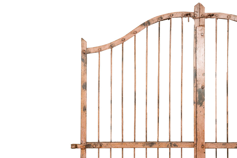 Biscottini Cancello in ferro finitura anticata Molto solido robusto Offerta Speciale