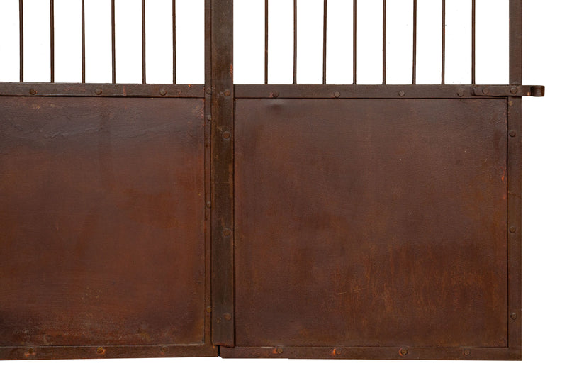 Biscottini Cancello in ferro finitura anticata Molto solido robusto Offerta Speciale