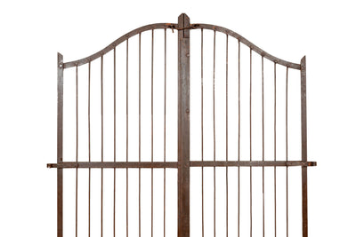 Biscottini Cancello in ferro finitura anticata Molto solido robusto Offerta Speciale