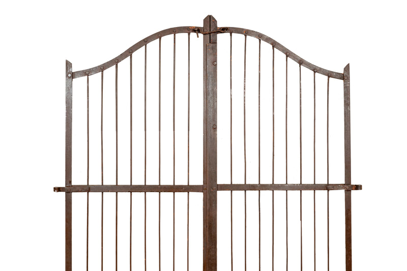 Biscottini Cancello in ferro finitura anticata Molto solido robusto Offerta Speciale