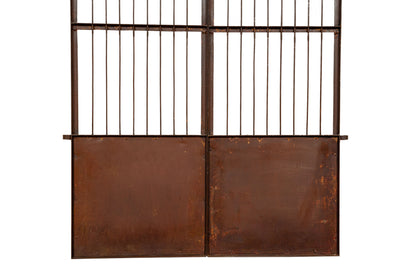 Biscottini Cancello in ferro finitura anticata Molto solido robusto Offerta Speciale