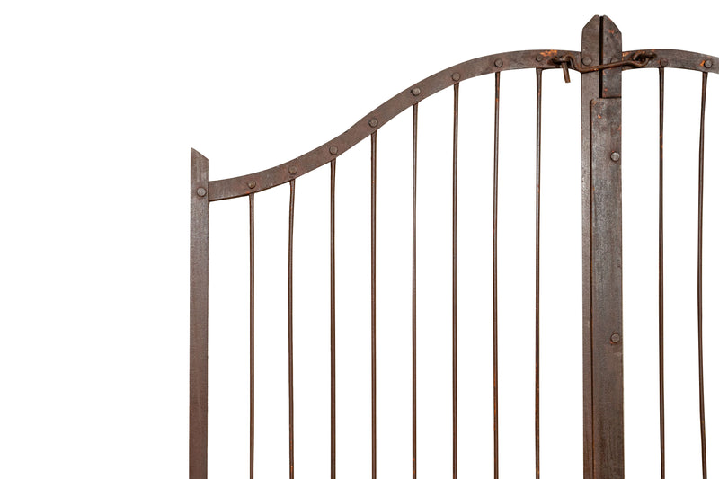 Biscottini Cancello in ferro finitura anticata Molto solido robusto Offerta Speciale