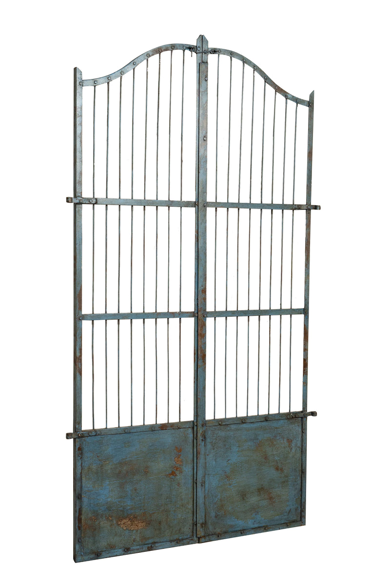 Biscottini Cancello in ferro finitura anticata Molto solido robusto Offerta Speciale