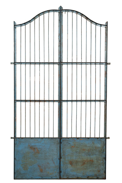 Biscottini Cancello in ferro finitura anticata Molto solido robusto Offerta Speciale