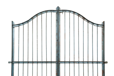 Biscottini Cancello in ferro finitura anticata Molto solido robusto Offerta Speciale