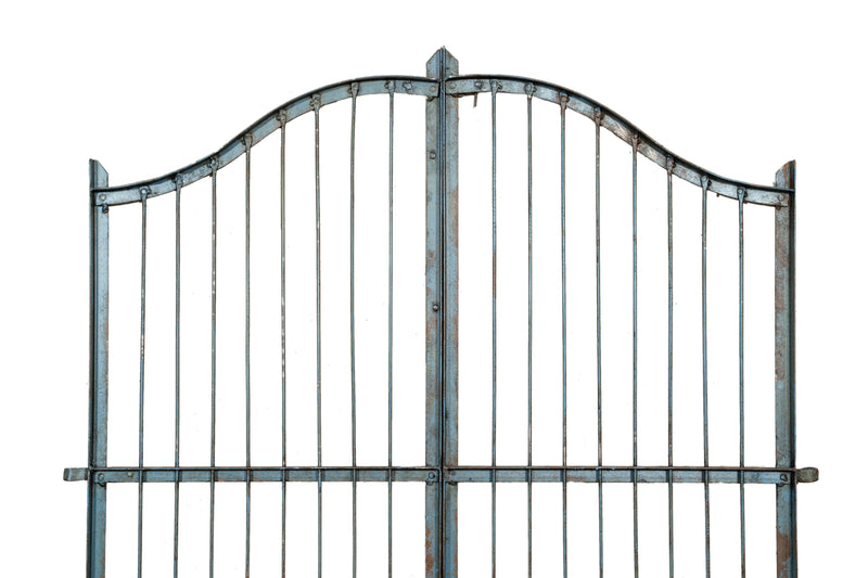 Biscottini Cancello in ferro finitura anticata Molto solido robusto Offerta Speciale