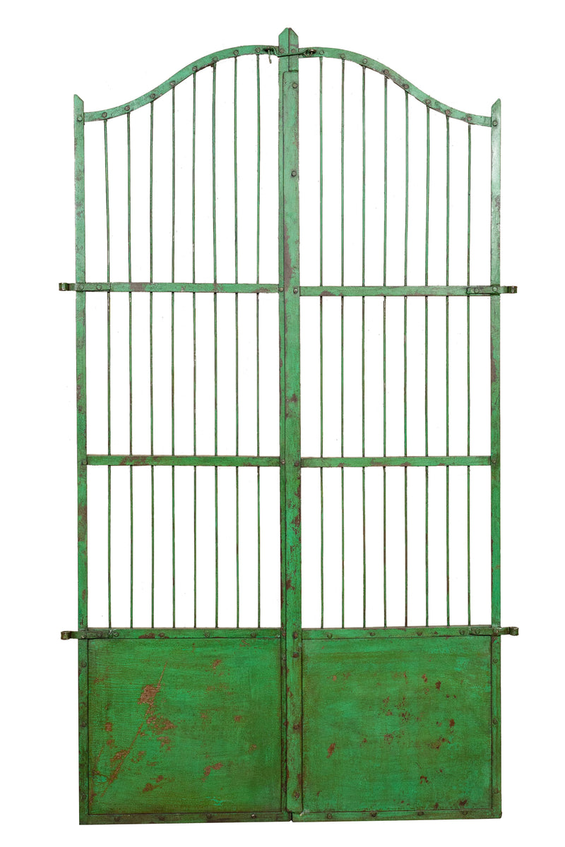 Biscottini Cancello in ferro finitura anticata Molto solido robusto Offerta Speciale