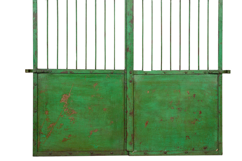 Biscottini Cancello in ferro finitura anticata Molto solido robusto Offerta Speciale