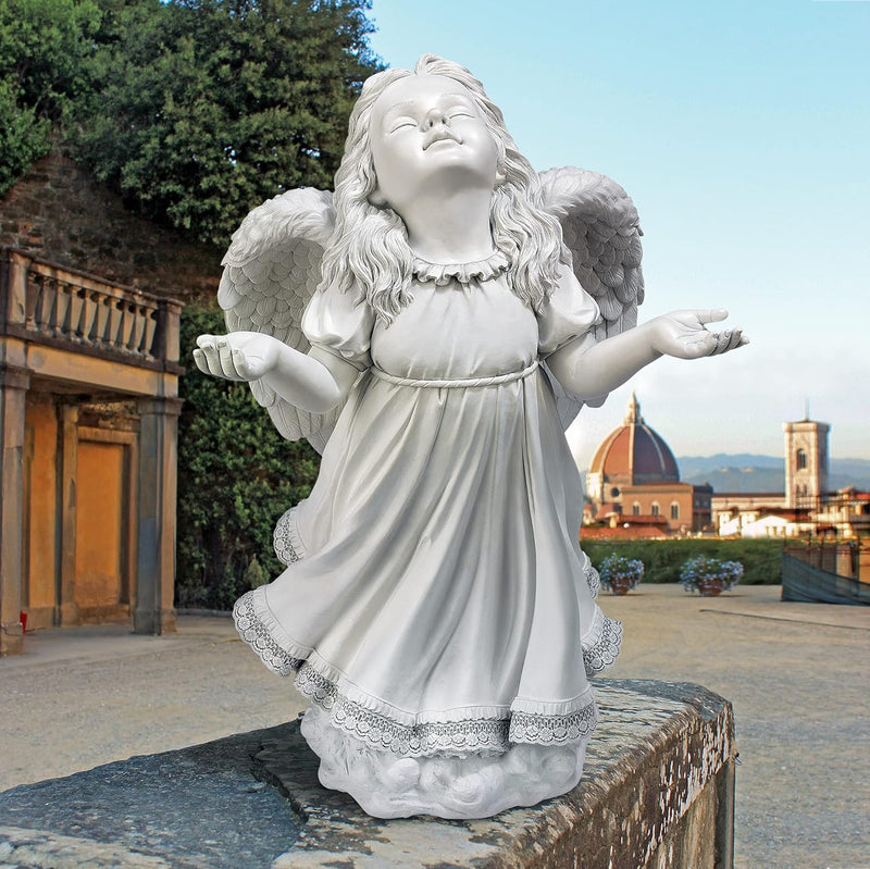 Design Toscano Statua Angelo nelle Grazie di Dio